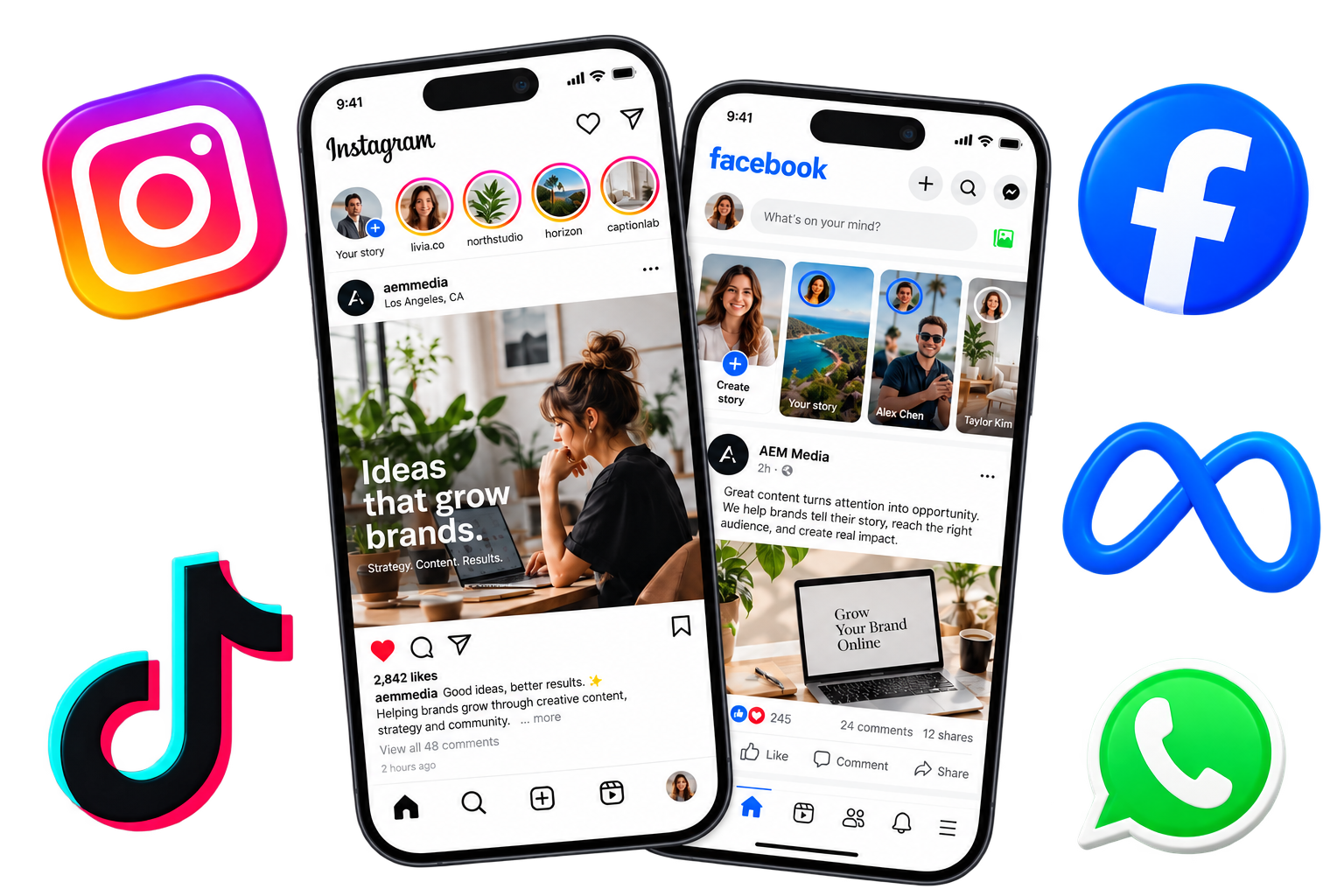 Instagram, Facebook and social media marketing