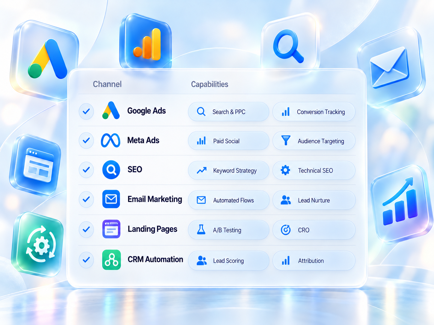Digital marketing platforms and marketing features